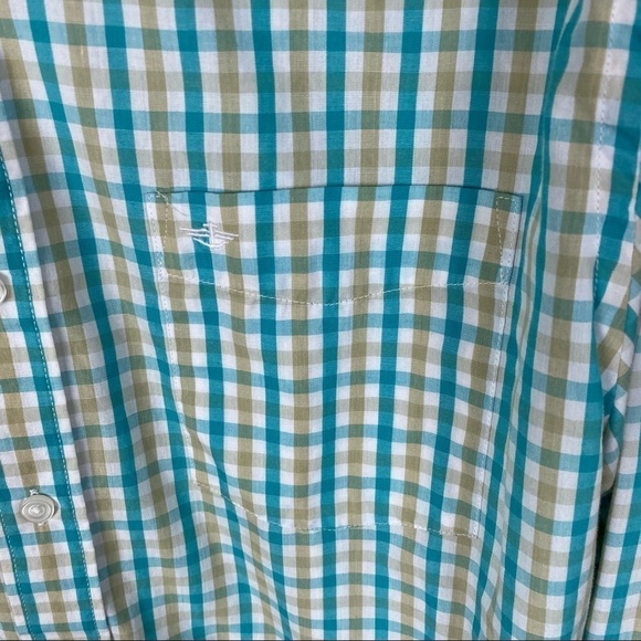 Dockers button up plaid shirt large - Picture 2 of 6